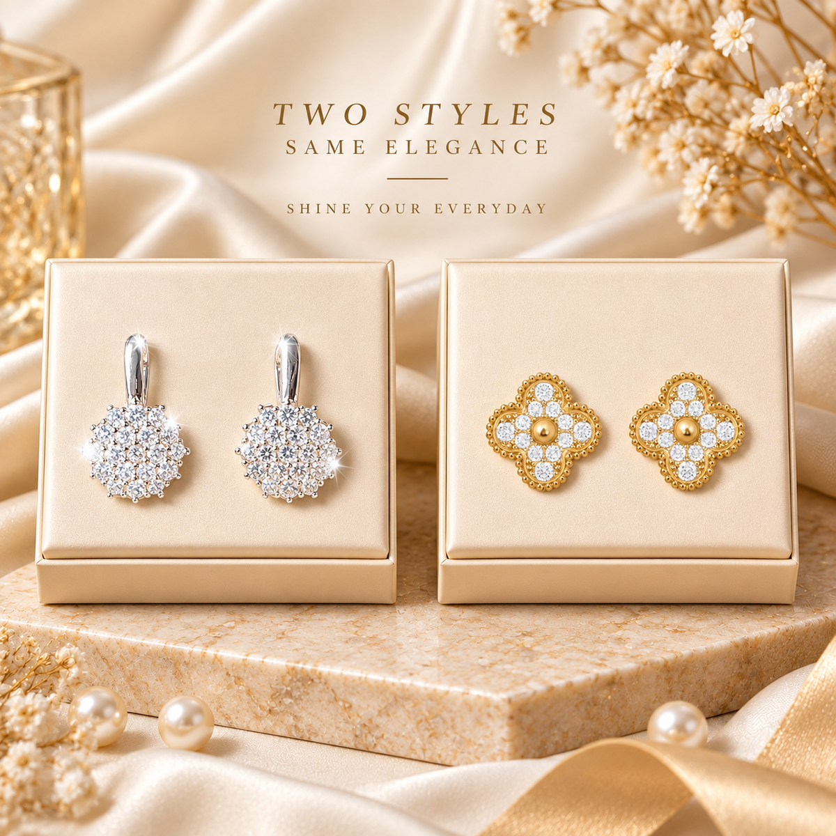 ✨Special Offer - Save 80% Today 🔥CZTICLE® Germanium & Magnesium Earrings – Lymphatic Support & Magnetic Therapy