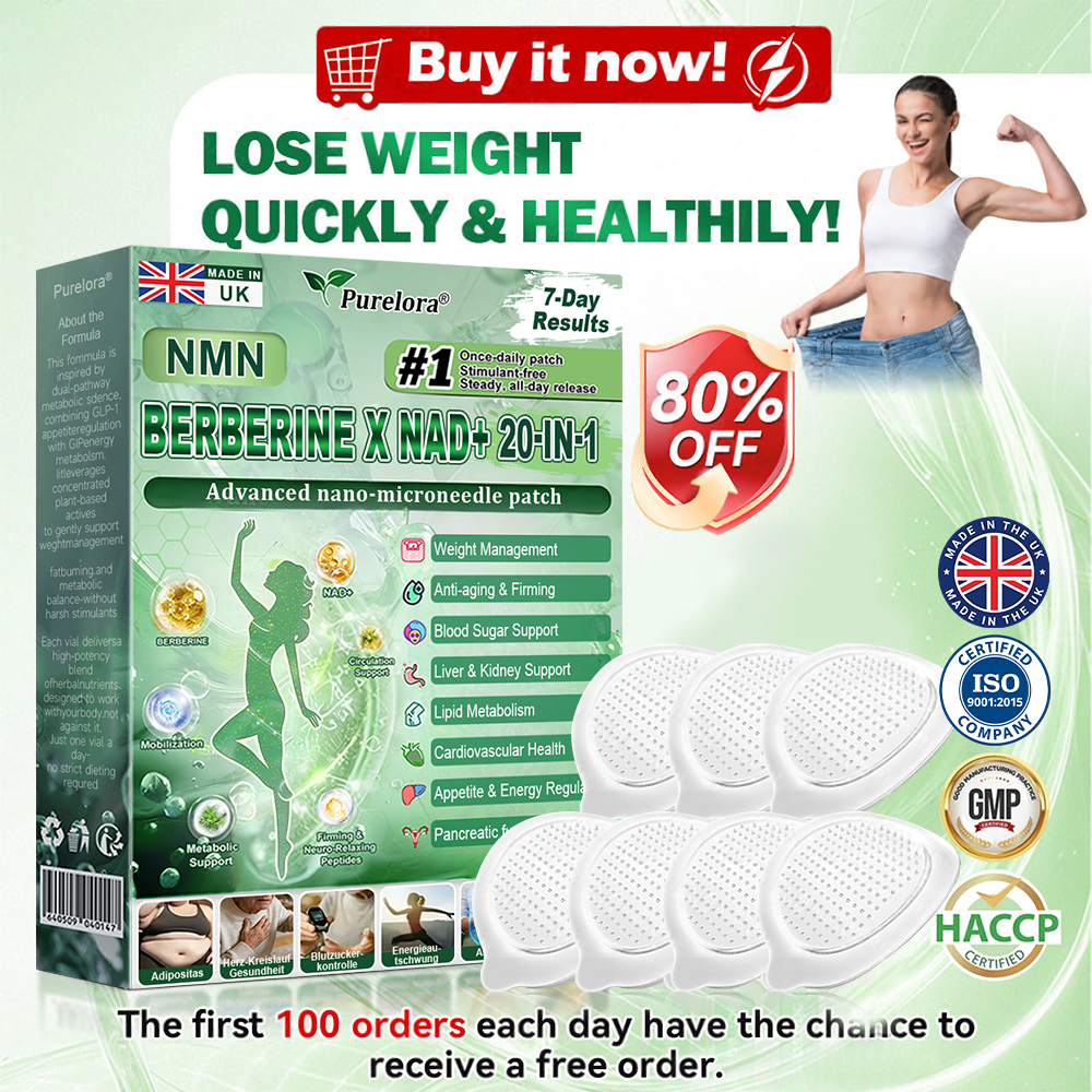 💖𝑶𝒏𝒍𝒊𝒏𝒆 𝑷𝒉𝒂𝒓𝒎𝒂𝒄𝒚💖𝐏𝐮𝐫𝐞𝐥𝐨𝐫𝐚® NAD × 𝐄𝐆𝐂𝐆 20-𝐢𝐧-𝟏 𝐀𝐝𝐯𝐚𝐧𝐜𝐞𝐝 𝐍𝐚𝐧𝐨 𝐌𝐢𝐜𝐫𝐨𝐧𝐞𝐞𝐝𝐥𝐞 𝐏𝐚𝐭𝐜𝐡 (💧𝐉𝐮𝐬𝐭 𝐨𝐧𝐜𝐞 𝐚 𝐝𝐚𝐲, 𝐯𝐢𝐬𝐢𝐛𝐥𝐞 𝐜𝐡𝐚𝐧𝐠𝐞𝐬 𝐢𝐧 𝟕 𝐝𝐚𝐲𝐬) ✅𝐅𝐨𝐫 𝐨𝐛𝐞𝐬𝐢𝐭𝐲, 🅛🅞🅞🅢🅔 🅢🅚🅘🅝,𝐝𝐢𝐚𝐛𝐞𝐭𝐞𝐬, 𝐬𝐥𝐞𝐞𝐩 𝐚𝐩𝐧𝐞𝐚, 𝐣𝐨𝐢𝐧𝐭 𝐢𝐬𝐬𝐮𝐞𝐬, 𝐚𝐧𝐝 𝐦𝐨𝐫𝐞