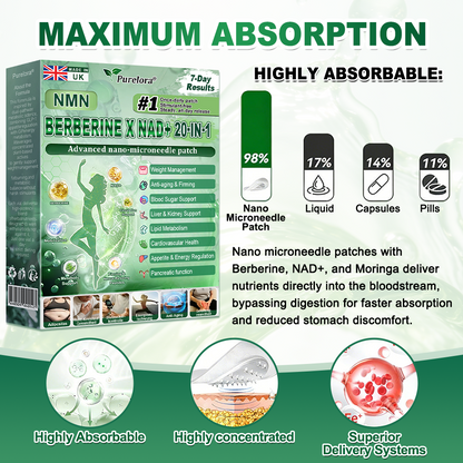 🔥𝑶𝒏𝒍𝒊𝒏𝒆 𝑷𝒉𝒂𝒓𝒎𝒂𝒄𝒚🔥𝐏𝐮𝐫𝐞𝐥𝐨𝐫𝐚® NAD × 𝐄𝐆𝐂𝐆 20-𝐢𝐧-𝟏 𝐀𝐝𝐯𝐚𝐧𝐜𝐞𝐝 𝐍𝐚𝐧𝐨 𝐌𝐢𝐜𝐫𝐨𝐧𝐞𝐞𝐝𝐥𝐞 𝐏𝐚𝐭𝐜𝐡 (💧𝐉𝐮𝐬𝐭 𝐨𝐧𝐜𝐞 𝐚 𝐝𝐚𝐲, 𝐯𝐢𝐬𝐢𝐛𝐥𝐞 𝐜𝐡𝐚𝐧𝐠𝐞𝐬 𝐢𝐧 𝟕 𝐝𝐚𝐲𝐬) ✅𝐅𝐨𝐫 𝐨𝐛𝐞𝐬𝐢𝐭𝐲, 🅛🅞🅞🅢🅔 🅢🅚🅘🅝,𝐝𝐢𝐚𝐛𝐞𝐭𝐞𝐬, 𝐬𝐥𝐞𝐞𝐩 𝐚𝐩𝐧𝐞𝐚, 𝐣𝐨𝐢𝐧𝐭 𝐢𝐬𝐬𝐮𝐞𝐬, 𝐚𝐧𝐝 𝐦𝐨𝐫𝐞