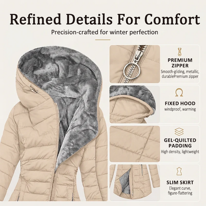 👑 Over 80,000 Shoppers Have Already Snapped It Up! Women's Insulated Hooded Winter Coat