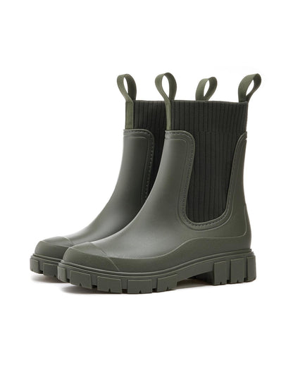 🔥Last Day!80% OFF - Women’s Waterproof Chelsea Boots | Arch Support, Stretch Knit Cuff & Chunky Sole