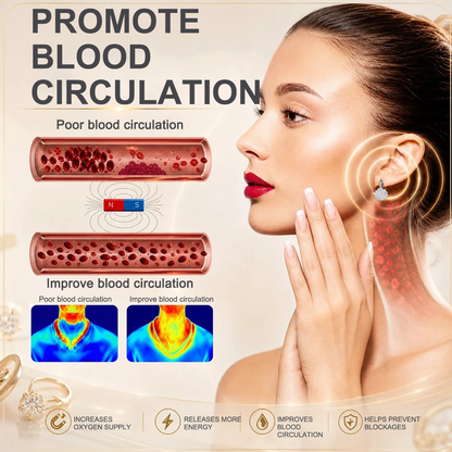 [Special Offer - Save 80% Today 🔥] ✨ Germanium & Magnesium Earrings – Lymphatic Support & Magnetic Therapy