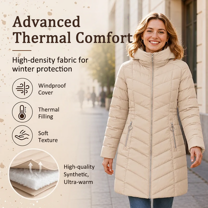 👑 Over 80,000 Shoppers Have Already Snapped It Up! Women's Insulated Hooded Winter Coat