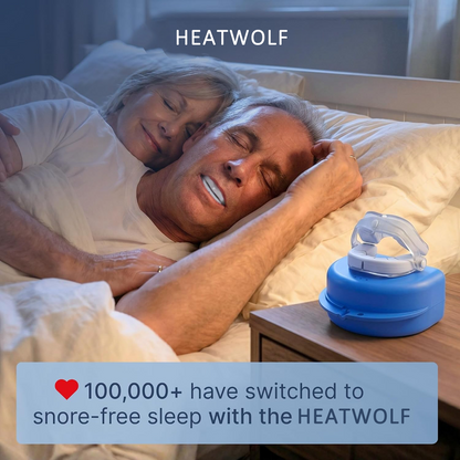 🔥 LAST DAY: 80% OFF – LIMITED-TIME OFFER! | HEATWOLF™ – Swiss-Made Adjustable Anti-Snoring Mouth Guard | Comfortable Snoring Solution for Men & Women