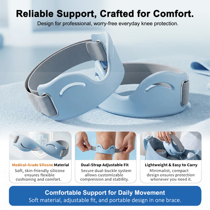 🔥 LAST DAY: 80% OFF 🔥LuckySong® Patella Stabilizer Knee Support | Adjustable Knee Brace for Daily Comfort & Active Movement