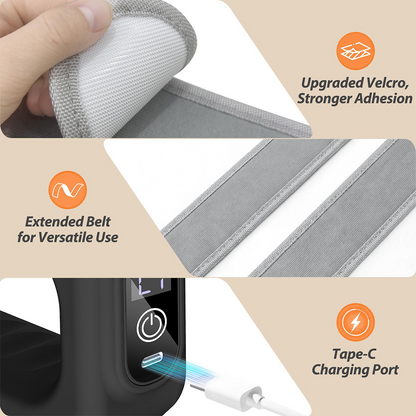 ✨ Fascia Ring R10 Mini – Vibration Slimming Massager for Waist, Tummy, Thighs & Arms