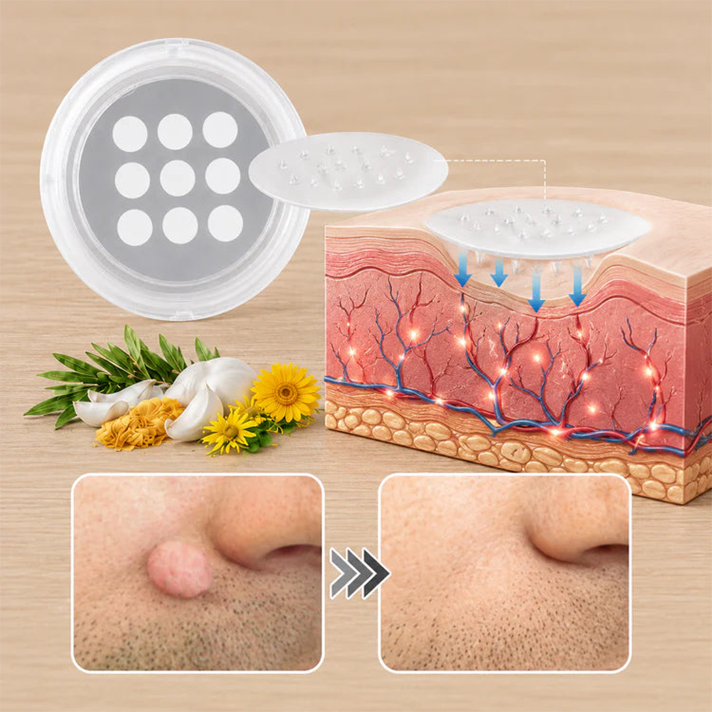 ✨【Dermatologist-Inspired】PURELORA® Bump Eraser Micro-Infusion Patches——For Bumps, Rough Spots, Wart-Like Texture, Blemishes, Fine Lines & Dark Spots