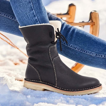 🔥Last Day!80% OFF - PREMIUM Orthopaedic Waterproof Mid-Calf Boots: Easy-Zip Pain Relief Walking Shoes