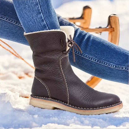🔥Last Day!80% OFF - PREMIUM Orthopaedic Waterproof Mid-Calf Boots: Easy-Zip Pain Relief Walking Shoes