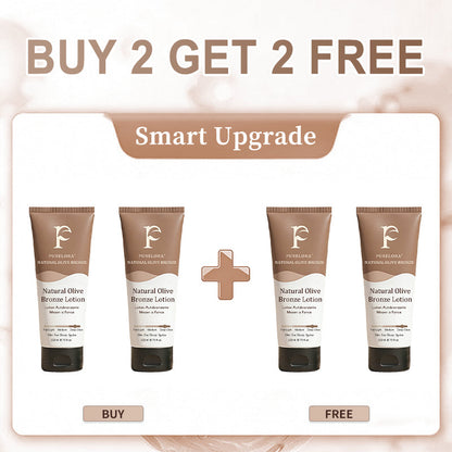 🇬🇧Purelora® Natural Olive Bronze Self Tanner Body Lotion – Gradual Sunless Glow, Even Application, No Orange Tint, Deep Hydration, Vegan & Cruelty-Free