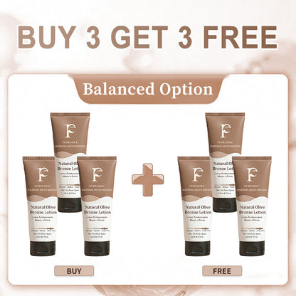 🇬🇧Purelora® Natural Olive Bronze Self Tanner Body Lotion – Gradual Sunless Glow, Even Application, No Orange Tint, Deep Hydration, Vegan & Cruelty-Free
