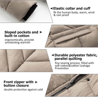 [New Collection] 360° Snow Down Coat – Windproof, Ultra-Warm & Stylish