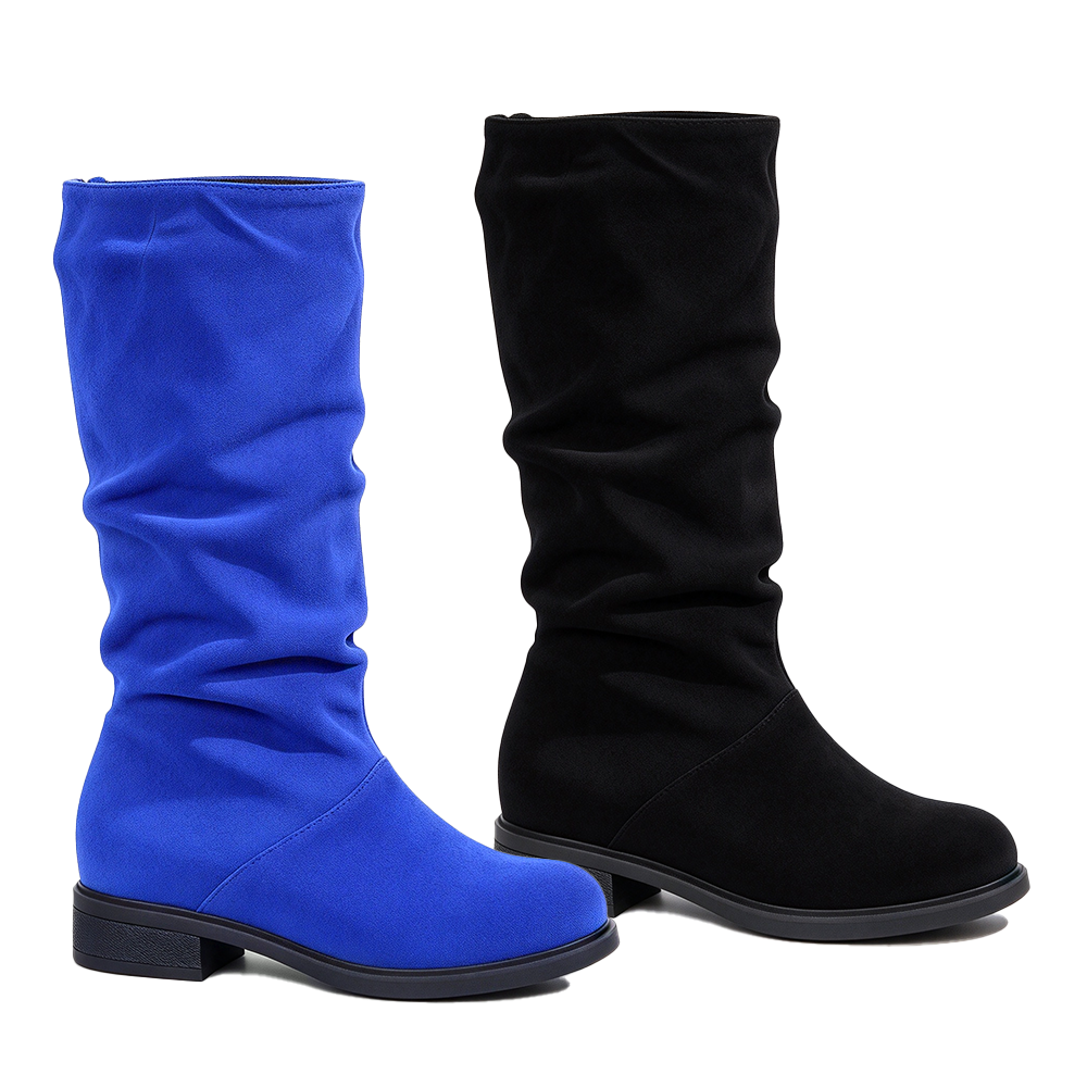 🔥𝑳𝑨𝑺𝑻 𝑫𝑨𝒀 𝑺𝑨𝑳𝑬-3𝟎% 𝑶𝑭𝑭✨Women's Waterproof Slouchy Leather Boots – Autumn & Winter Comfort