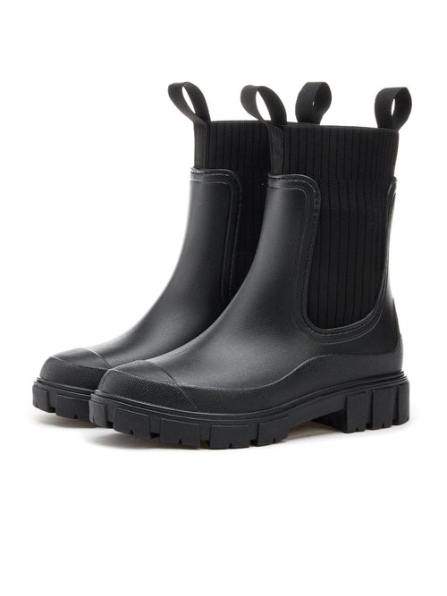 🔥Last Day!80% OFF - Women’s Waterproof Chelsea Boots | Arch Support, Stretch Knit Cuff & Chunky Sole