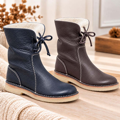 🔥Last Day!80% OFF - PREMIUM Orthopaedic Waterproof Mid-Calf Boots: Easy-Zip Pain Relief Walking Shoes