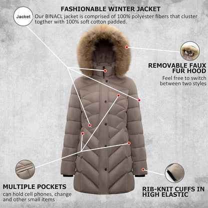 [New Collection] 360° Snow Down Coat – Windproof, Ultra-Warm & Stylish