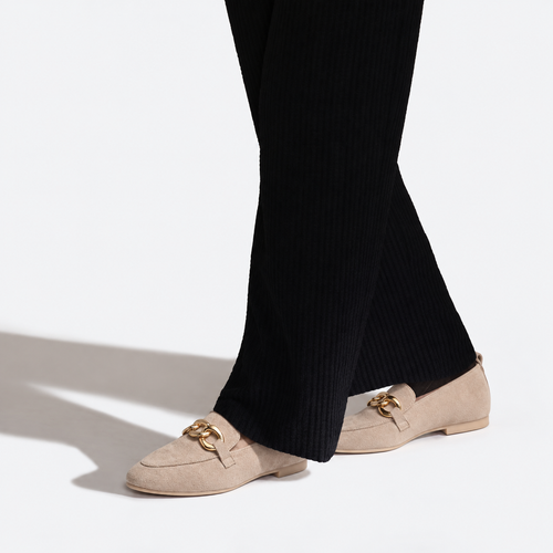 🔥LAST DAY: 80% OFF🔥 Women's Gold-Chain Loafers with Arch Support – Everyday Comfort