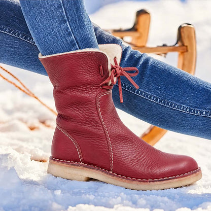 🔥Last Day!80% OFF - PREMIUM Orthopaedic Waterproof Mid-Calf Boots: Easy-Zip Pain Relief Walking Shoes