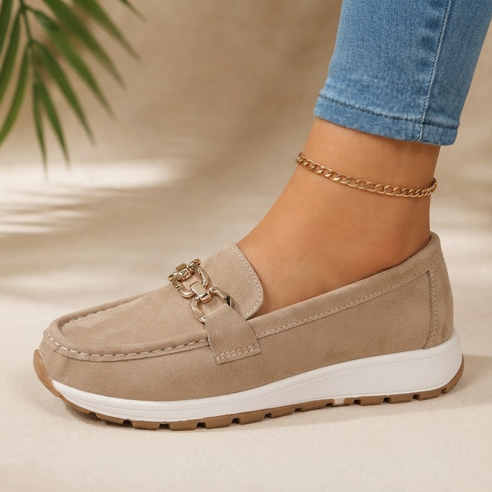 Women's Casual Sporty Slip-On PU Leather Sneakers56789