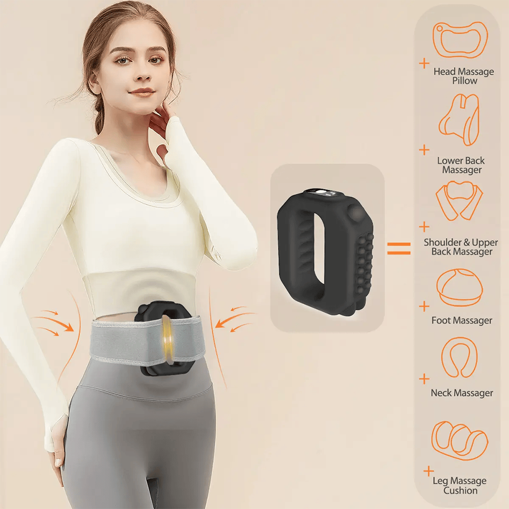 ✨ Fascia Ring R10 Mini – Vibration Slimming Massager for Waist, Tummy, Thighs & Arms