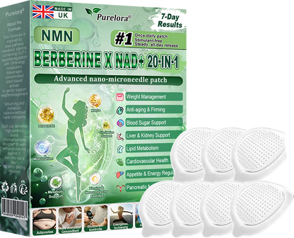 🇬🇧𝑶𝒏𝒍𝒊𝒏𝒆 𝑷𝒉𝒂𝒓𝒎𝒂𝒄𝒚💖𝐏𝐮𝐫𝐞𝐥𝐨𝐫𝐚® NAD × 𝐄𝐆𝐂𝐆 20-𝐢𝐧-𝟏 𝐀𝐝𝐯𝐚𝐧𝐜𝐞𝐝 𝐍𝐚𝐧𝐨 𝐌𝐢𝐜𝐫𝐨𝐧𝐞𝐞𝐝𝐥𝐞 𝐏𝐚𝐭𝐜𝐡 (💧𝐉𝐮𝐬𝐭 𝐨𝐧𝐜𝐞 𝐚 𝐝𝐚𝐲, 𝐯𝐢𝐬𝐢𝐛𝐥𝐞 𝐜𝐡𝐚𝐧𝐠𝐞𝐬 𝐢𝐧 𝟕 𝐝𝐚𝐲𝐬) ✅𝐅𝐨𝐫 𝐨𝐛𝐞𝐬𝐢𝐭𝐲, 🅛🅞🅞🅢🅔 🅢🅚🅘🅝,𝐝𝐢𝐚𝐛𝐞𝐭𝐞𝐬, 𝐬𝐥𝐞𝐞𝐩 𝐚𝐩𝐧𝐞𝐚, 𝐣𝐨𝐢𝐧𝐭 𝐢𝐬𝐬𝐮𝐞𝐬, 𝐚𝐧𝐝 𝐦𝐨𝐫𝐞