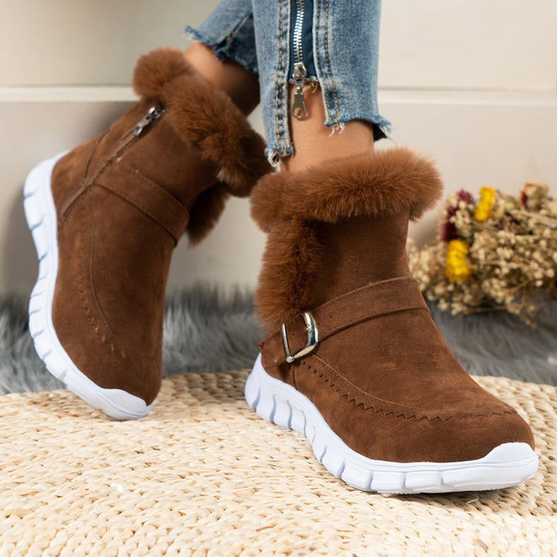 🔥Last Day 50% OFF - Women's Wool Warm Orthopedic Snow Boots