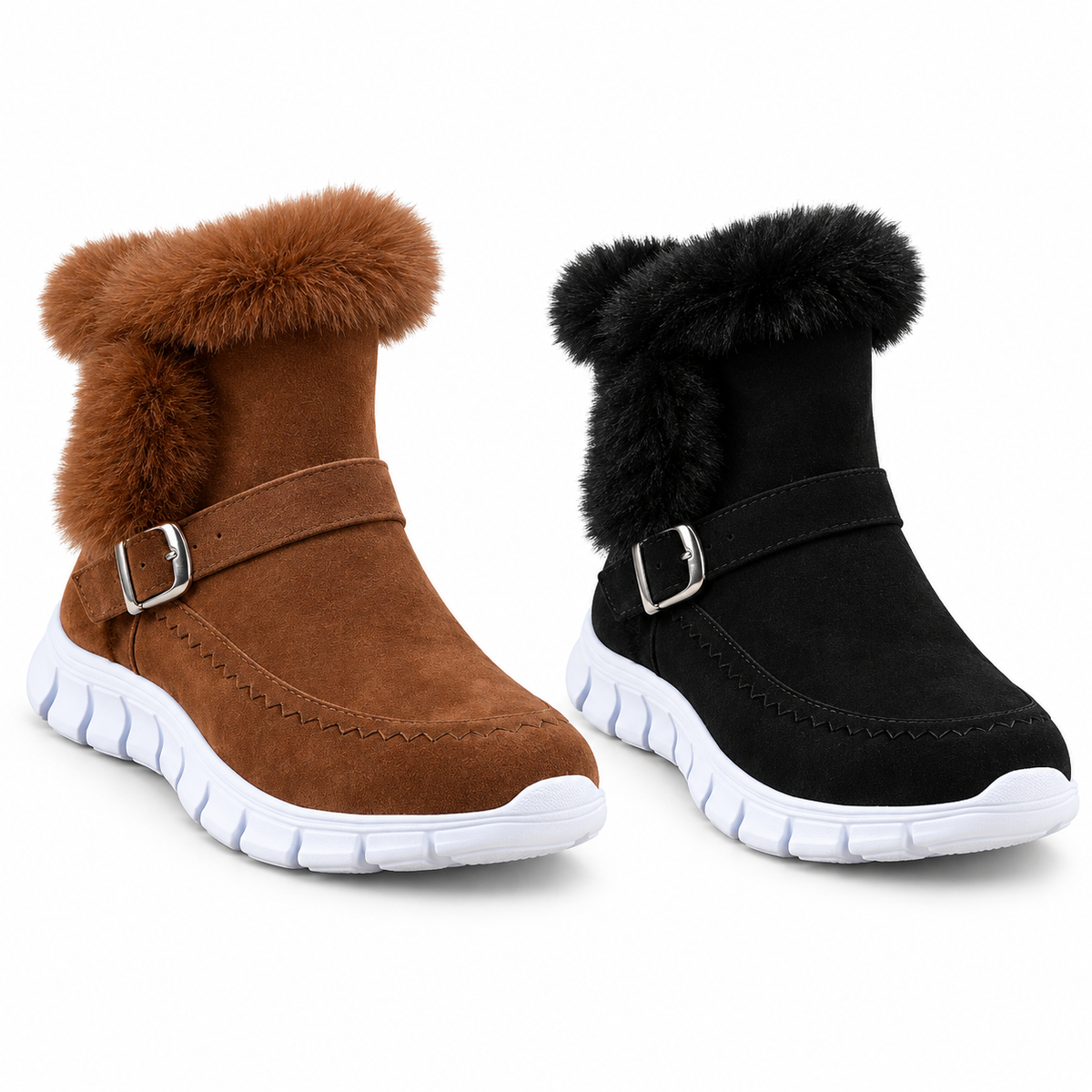 🔥Last Day 50% OFF - Women's Wool Warm Orthopedic Snow Boots