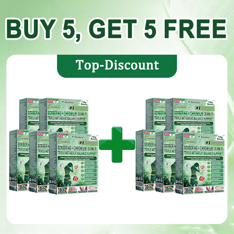 Purelora® Berberine × Chromium Complete Metabolic Rhythm Kit (🌀 Daily External Patch + Weekly Metabolic Support Powder) ✅ For metabolic balance, blood sugar support, circulation & overall metabolic health
