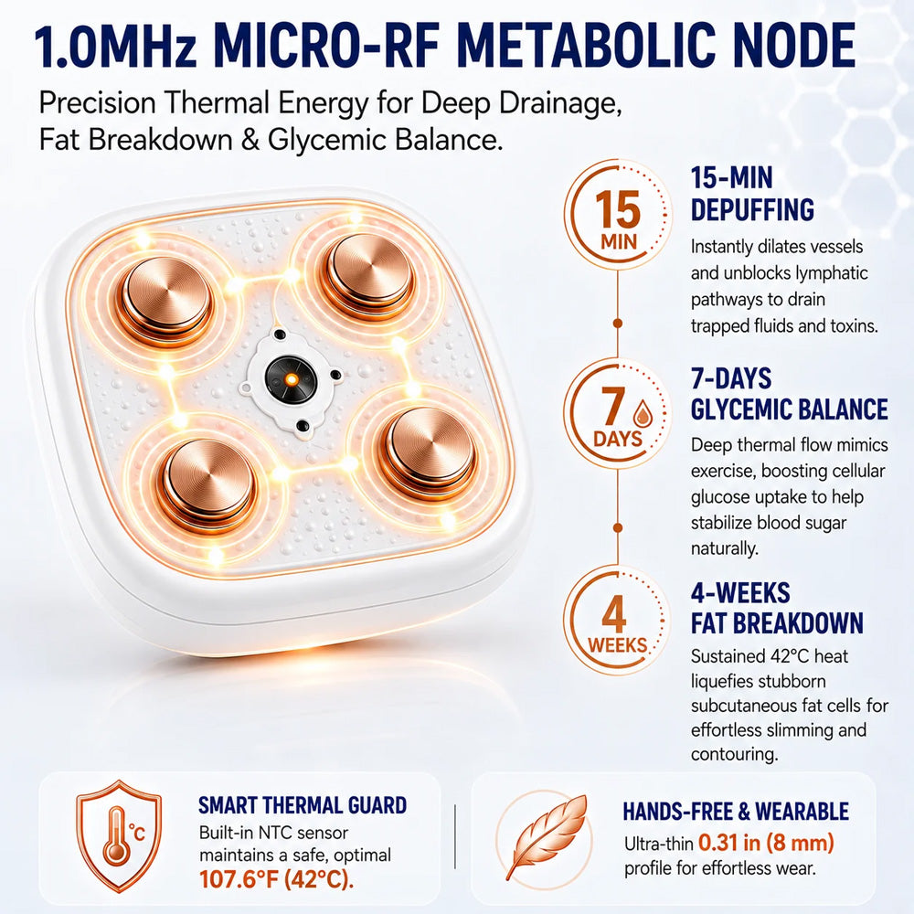 Mresio® ✨Micro-RF Body Contouring & Lymphatic Drainage Device🪴