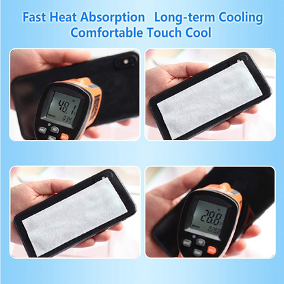 HEATWOLF® Cooling Gel Patches – Pack of 10 | Instant Cooling Relief for Kids & Adults, Ideal for Hot Weather, Feverish Discomfort, Heat & Headaches