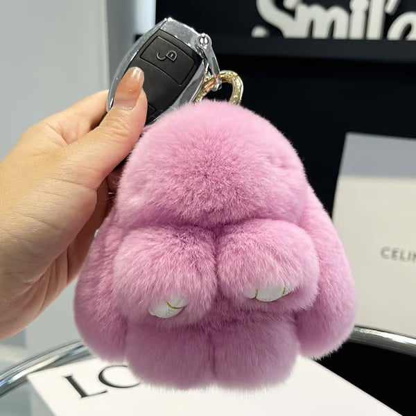 💕🐰 Handmade Soft Bunny PomPom Charms(🎁Boxed Edition)