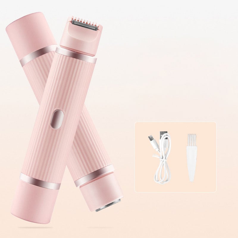 🔥 LAST DAY – 80% OFF | 2-in-1 Electric Bikini Trimmer for Women – Painless Full Body Shaver
