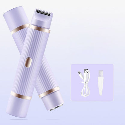 🔥 LAST DAY – 80% OFF | 2-in-1 Electric Bikini Trimmer for Women – Painless Full Body Shaver