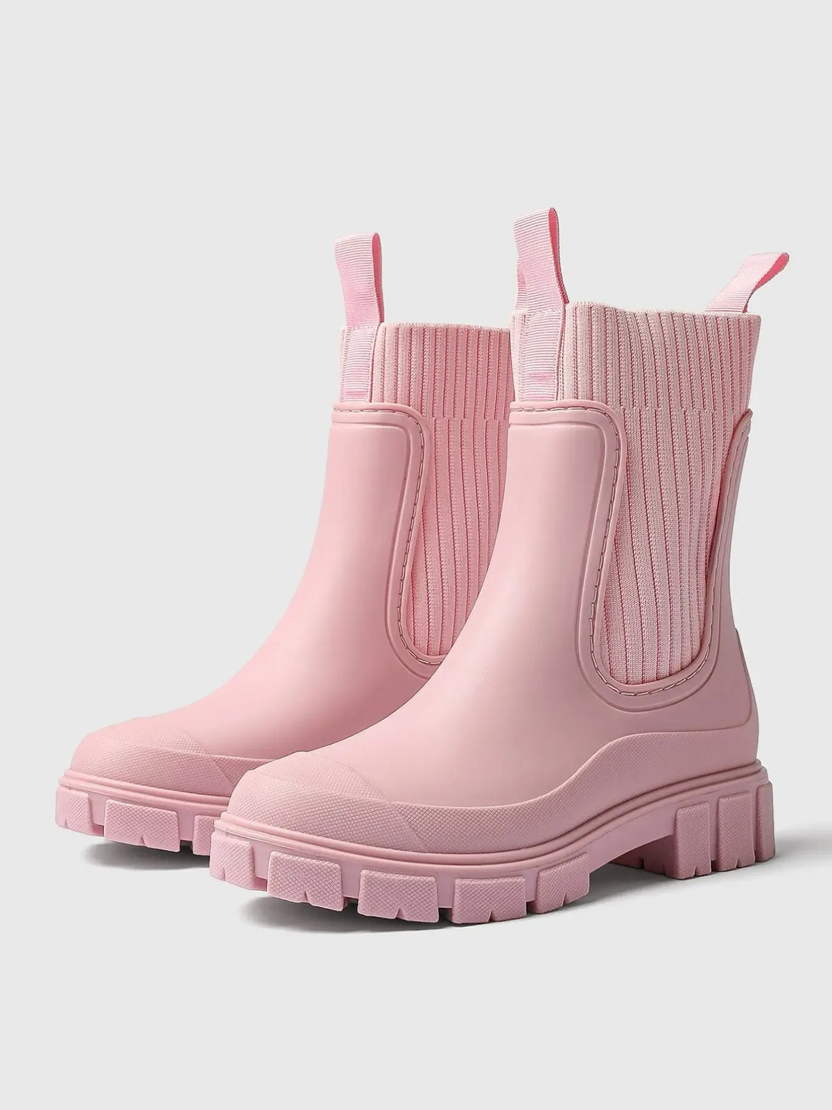 🔥Last Day!80% OFF - Women’s Waterproof Chelsea Boots | Arch Support, Stretch Knit Cuff & Chunky Sole