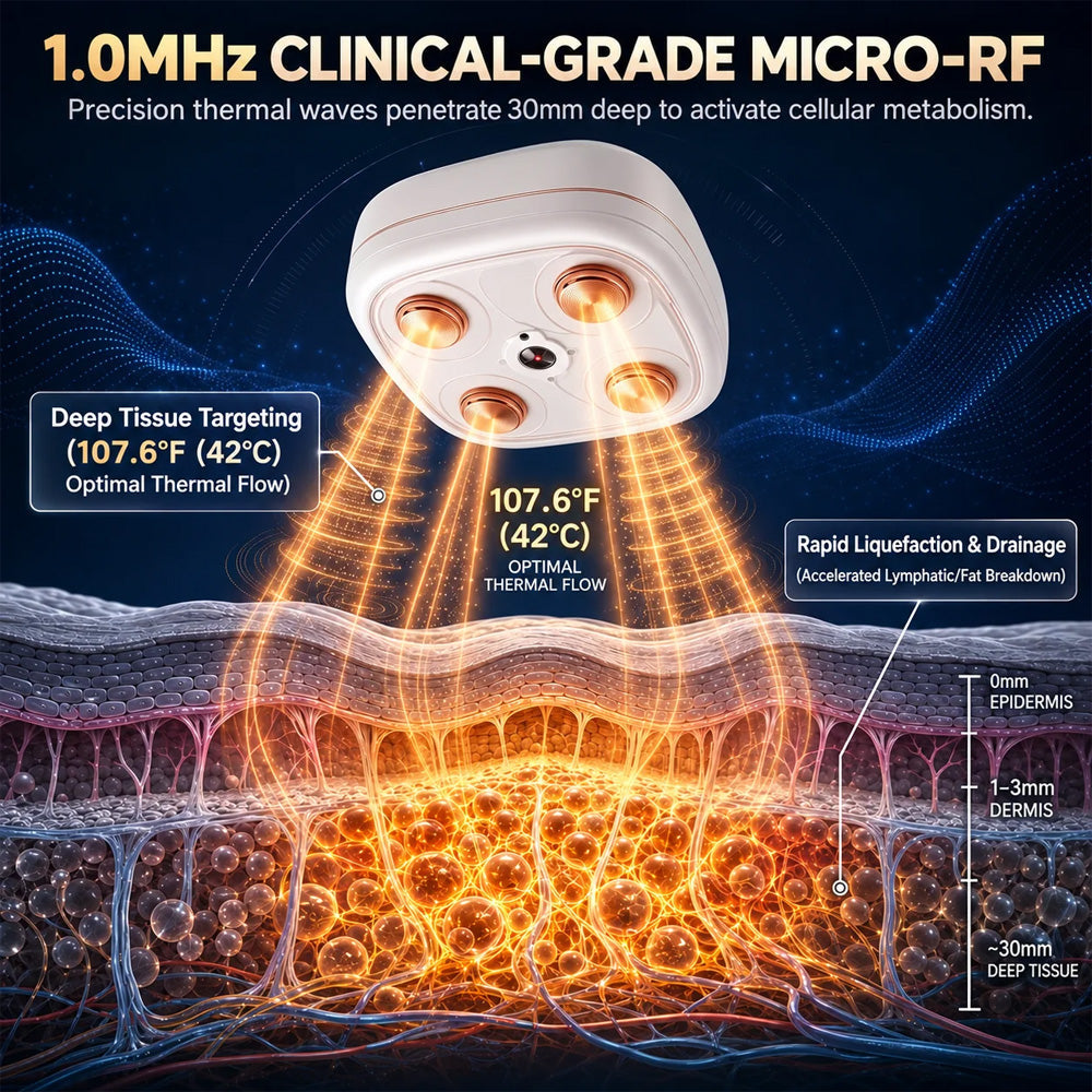 Mresio® ✨Micro-RF Body Contouring & Lymphatic Drainage Device🪴