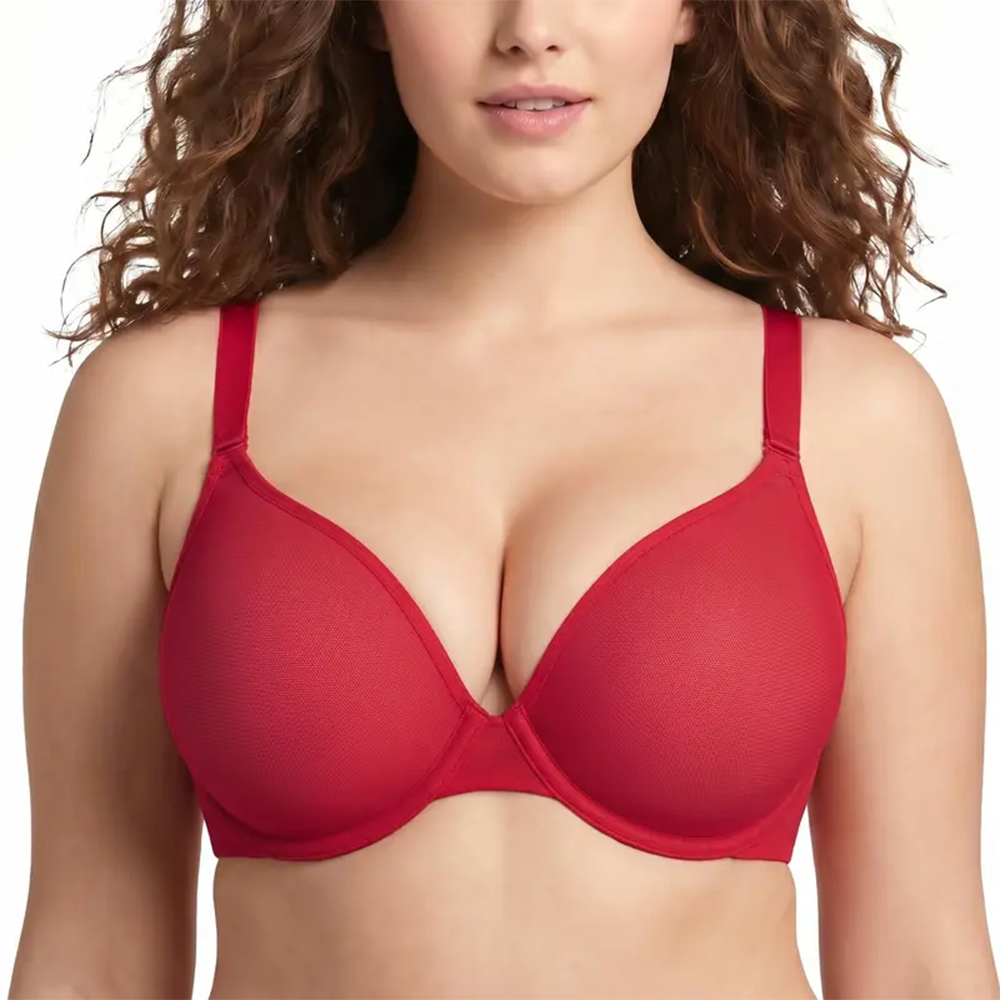 ✨Women’s Air-Light Sheer Mesh Bra – Breathable, Unpadded Underwire Support & Convertible Straps