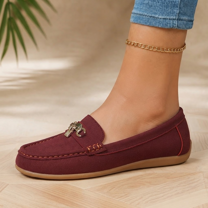 Women's Casual Sporty Slip-On PU Leather Sneakers56789