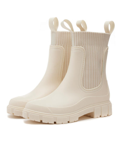 🔥Last Day!80% OFF - Women’s Waterproof Chelsea Boots | Arch Support, Stretch Knit Cuff & Chunky Sole