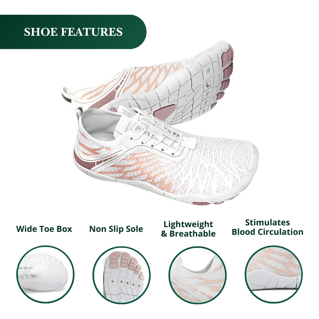 Finally Walk Pain-Free Again With Our Grounding Barefoot Shoes