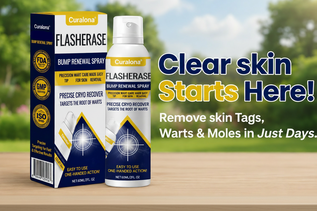 Curalona® Bump Renewal Spray - Skin tags, warts, & moles falling off in 7 days or less.