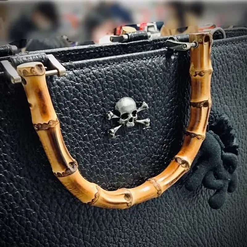 💀100% Handmade - Vintage Gothic Skull Brooch🔥