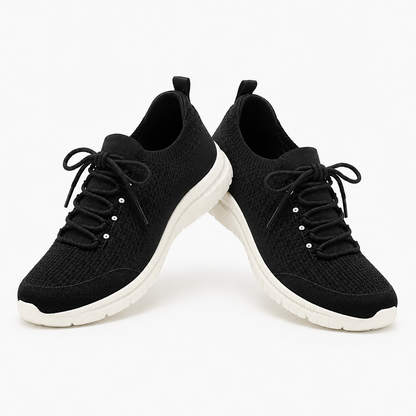 💖 LETZTER TAG SALE – 80 % RABATT✨ 💖BQODQO® Luftpolster Slip-on Walking Schuhe mit Fußgewölbeunterstützung, für Damen