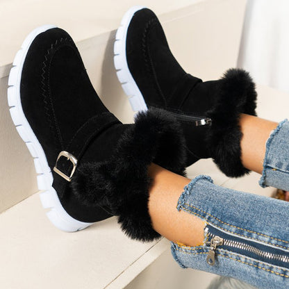 🔥Last Day 50% OFF - Women's Wool Warm Orthopedic Snow Boots