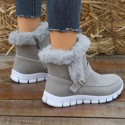 🔥Last Day 50% OFF - Women's Wool Warm Orthopedic Snow Boots