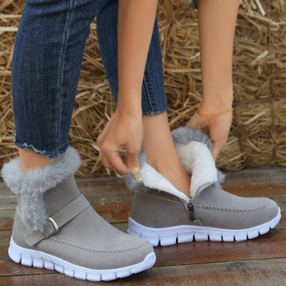 🔥Last Day 50% OFF - Women's Wool Warm Orthopedic Snow Boots