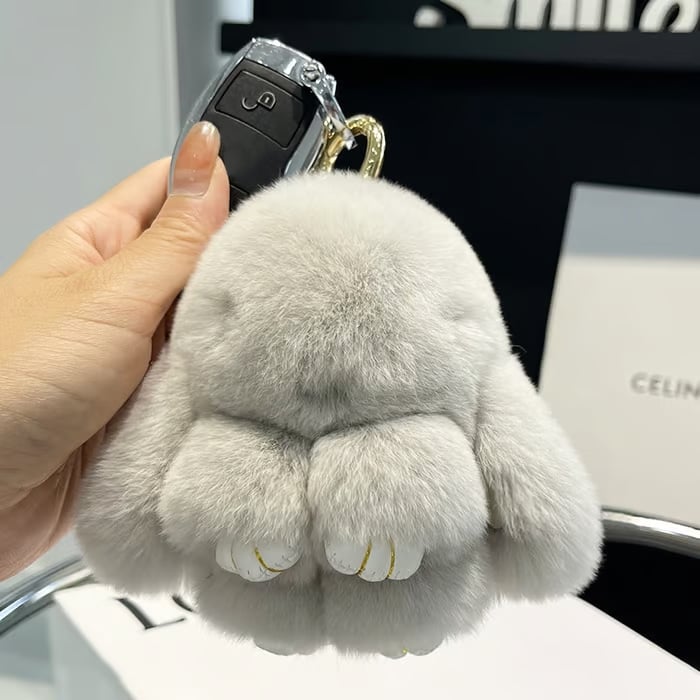 💕🐰 Handmade Soft Bunny PomPom Charms(🎁Boxed Edition)
