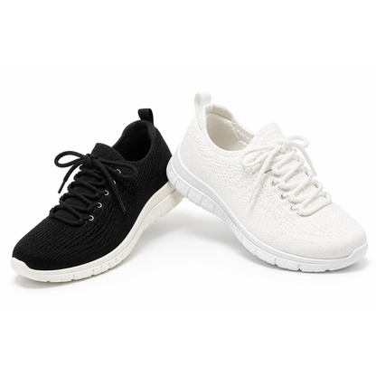 💖 LETZTER TAG SALE – 80 % RABATT✨ 💖BQODQO® Luftpolster Slip-on Walking Schuhe mit Fußgewölbeunterstützung, für Damen