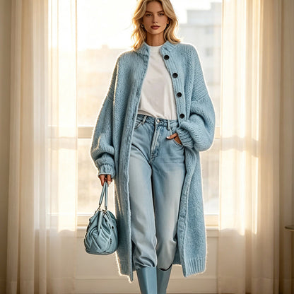 🔥Autumn/Winter New Arrival – 49% OFF for a Limited Time | Women’s Longline Knit Cardigan