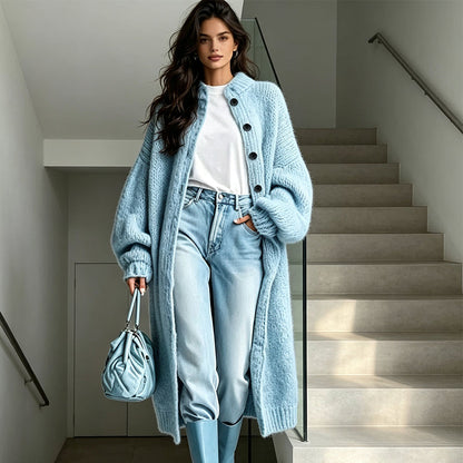 🔥Autumn/Winter New Arrival – 49% OFF for a Limited Time | Women’s Longline Knit Cardigan